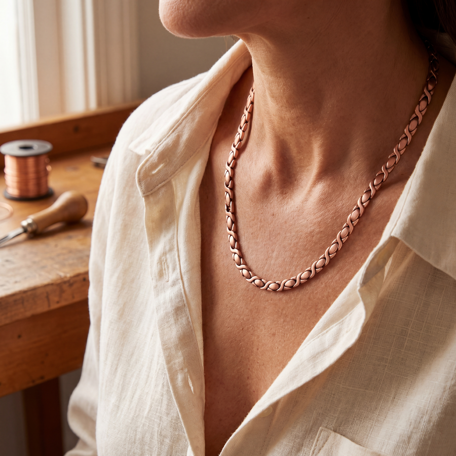 Collar Ana de Lara – cobre ajustable