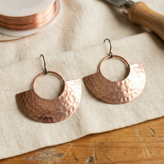 Vera's Sol Copper Earrings