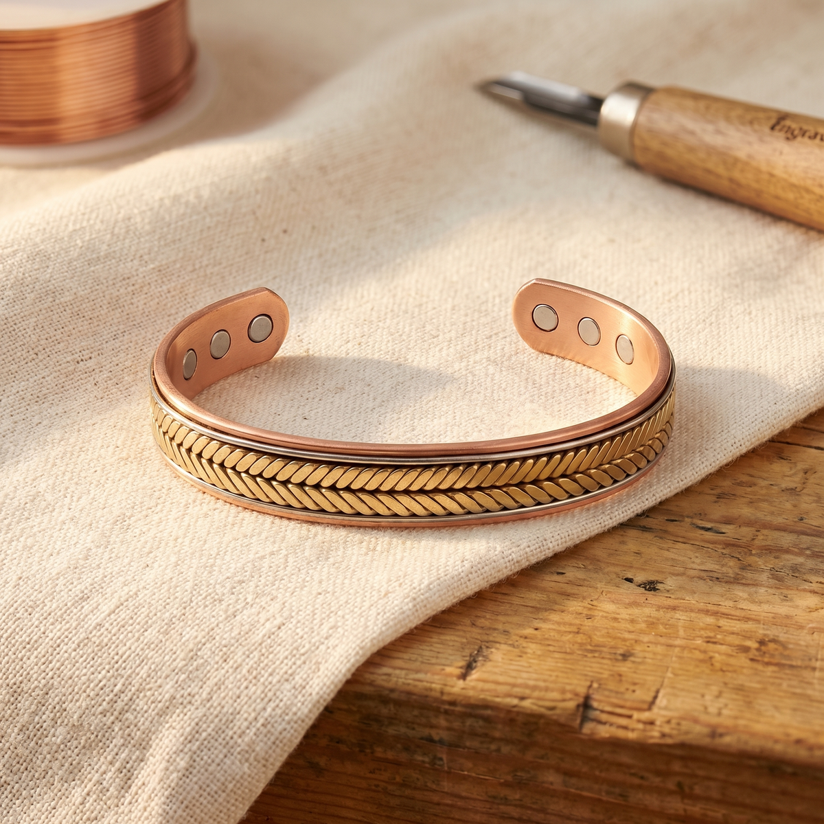 Vera's Harvest Copper Bracelet