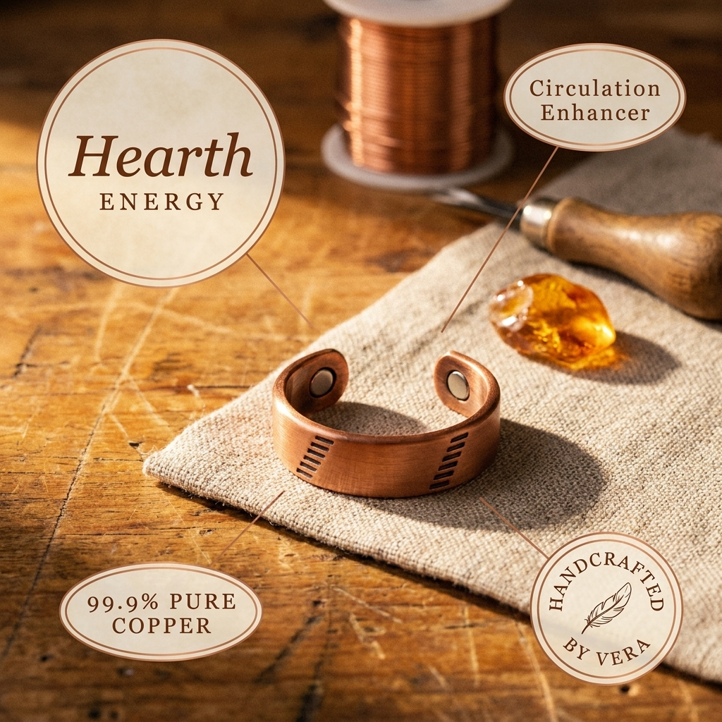 Vera's Hearth Copper Ring