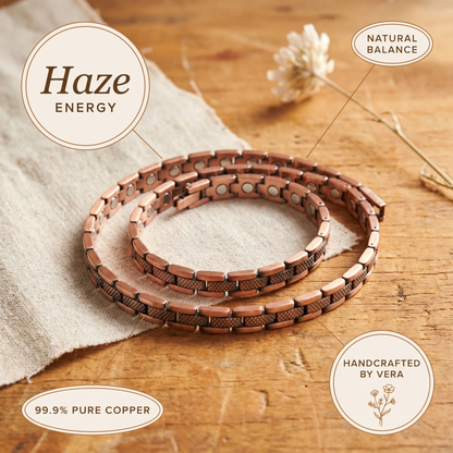 Vera's Haze Copper Necklace