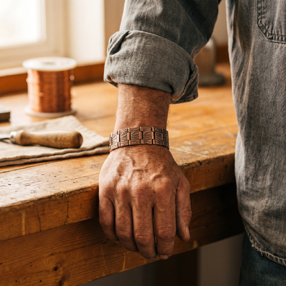 Vera's Grit Men's Copper Bracelet