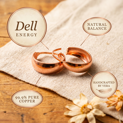Vera's Dell Copper Earrings